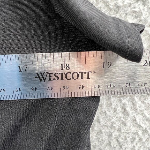 Worthington Womens Top Extra Large Petite Black‎ Pullover Short Sleeve Shirt - Picture 5 of 6